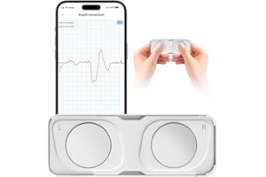 Portable ECG Monitor, Heart Rate Monitor Device for Home Use, Compatible with Smartphone, No Subscription