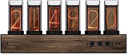 Retro Nixie Clock Inspired Modern Digital Gixie