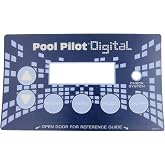 AutoPilot LBP0116 DIG-220 Label, for Pool Pilot DIG-220/75003 Power Supply Front Cover Screen Display