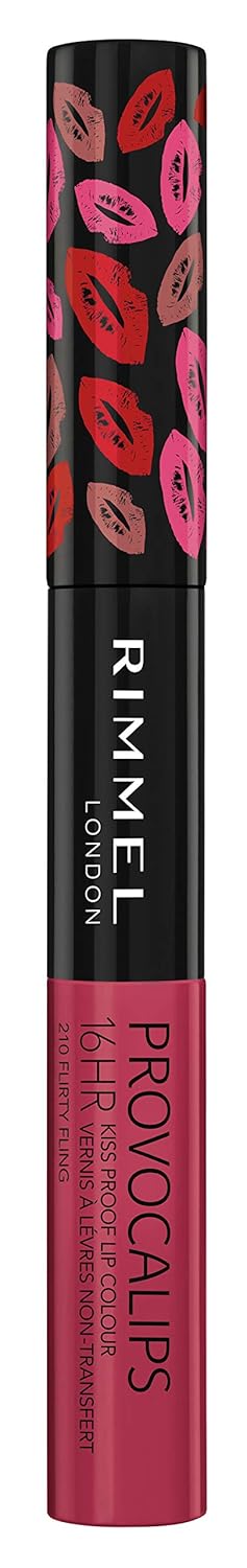 Rimmel Provocalips 16hr Kiss Proof Lip Colour, Flirty Fling (1 Count)