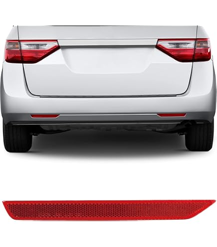 Rear Bumper Reflector Light Lam Right Side For 11-17 Honda Odyssey Rear Bumper Reflector Light Lam Right Side For 11-17 Honda Odyssey
