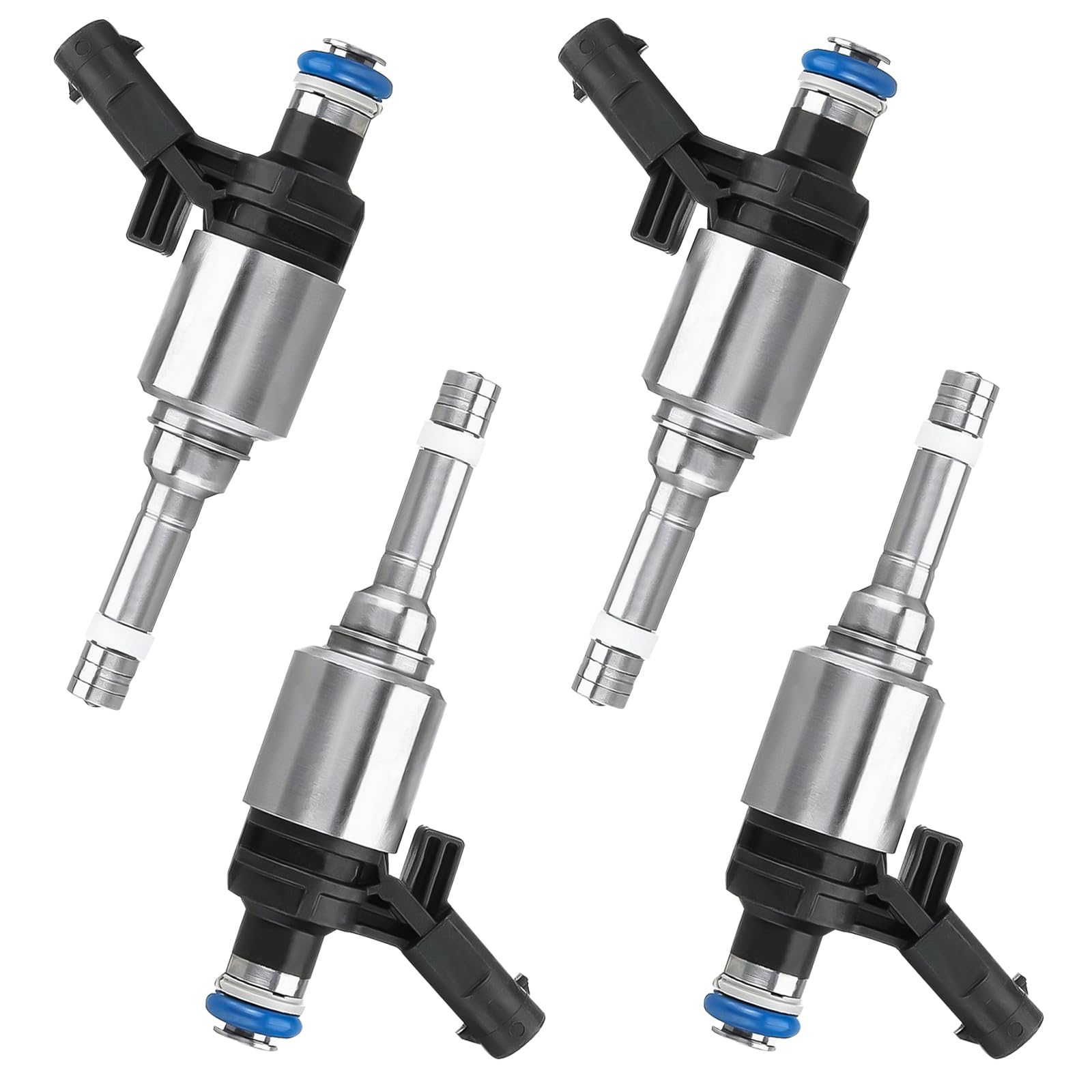 Photo 1 of 06H906036G 4pcs Fuel Injectors Compatible with Audi A3 A4 A5 A6 Q3 Q5 TT Volkswagen CC EOS GTI Tiguan Passat Jetta 2.0L 06H906036G