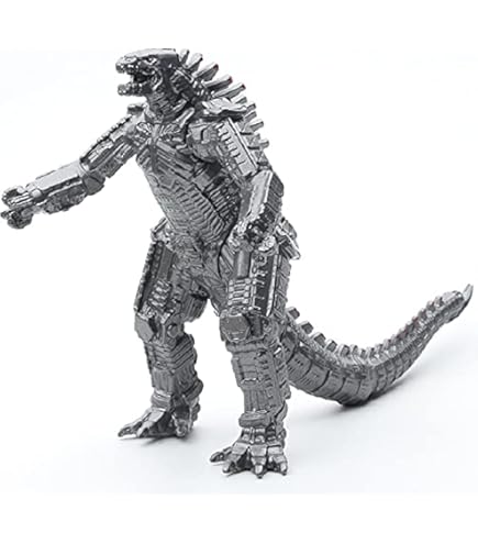 Figura De Acción Mechagodzilla De 12 Pulgadas - Dragón Plateado De La Película Godzilla