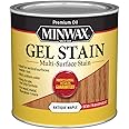 Minwax 260304444 Gel Stain, Antique Maple, 1/2 Pint