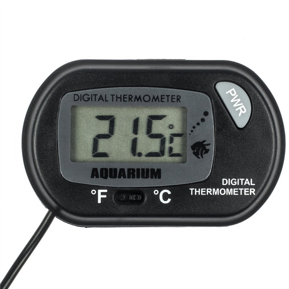 Zacro LCD Digital Aquarium Thermometer Fish Tank Water Terrarium