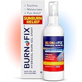 BurnFix&reg; Hydrogel Burn Spray &ndash; 120 ml Instant Cooling Relief for 1st &amp; 2nd Degree Burns, Sunburns &amp; Scalds | Doctor-Recommended Moisturizing First Aid Essential for Kids &amp; Adults