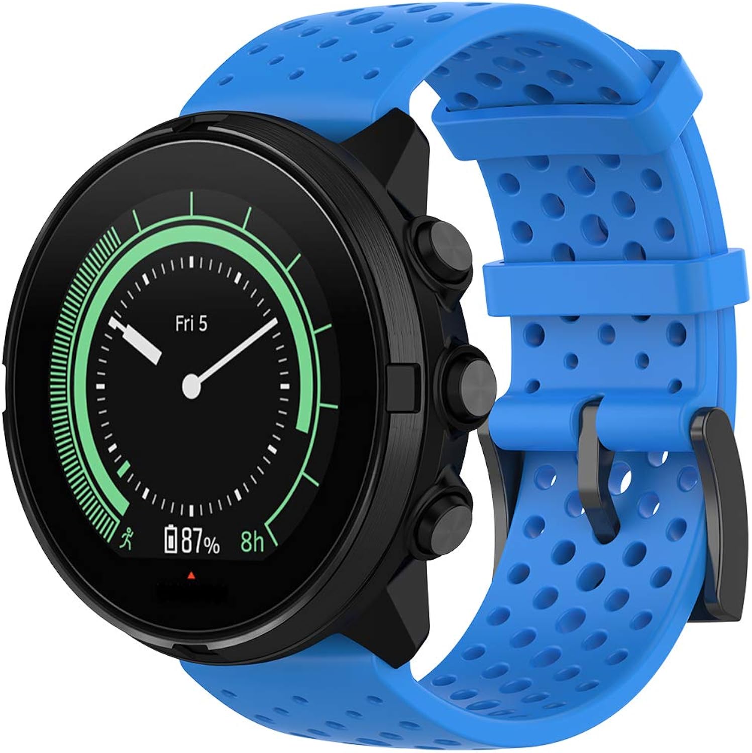 RuenTech Silikon Armband 22mm - Ersatzband Für Hama Smartwatches 9000/8900/7010 Serie