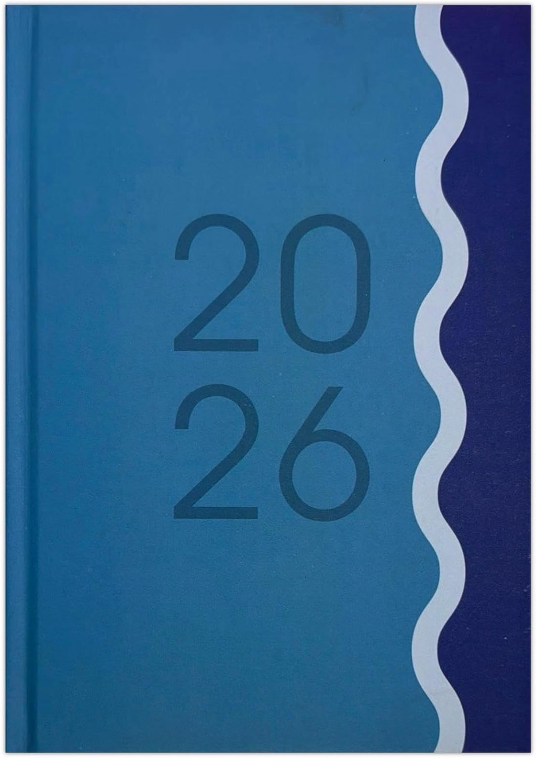 PaulStore 2026 Diary A5 week to view Hardback Diary Pastel Colours (Black)