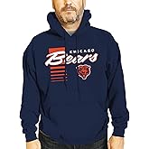 Team Fan Apparel NFL Adult Unisex Retro Script Ultra Soft Fleece Hooded Sweatshirt, Officially Licensed Football Performance