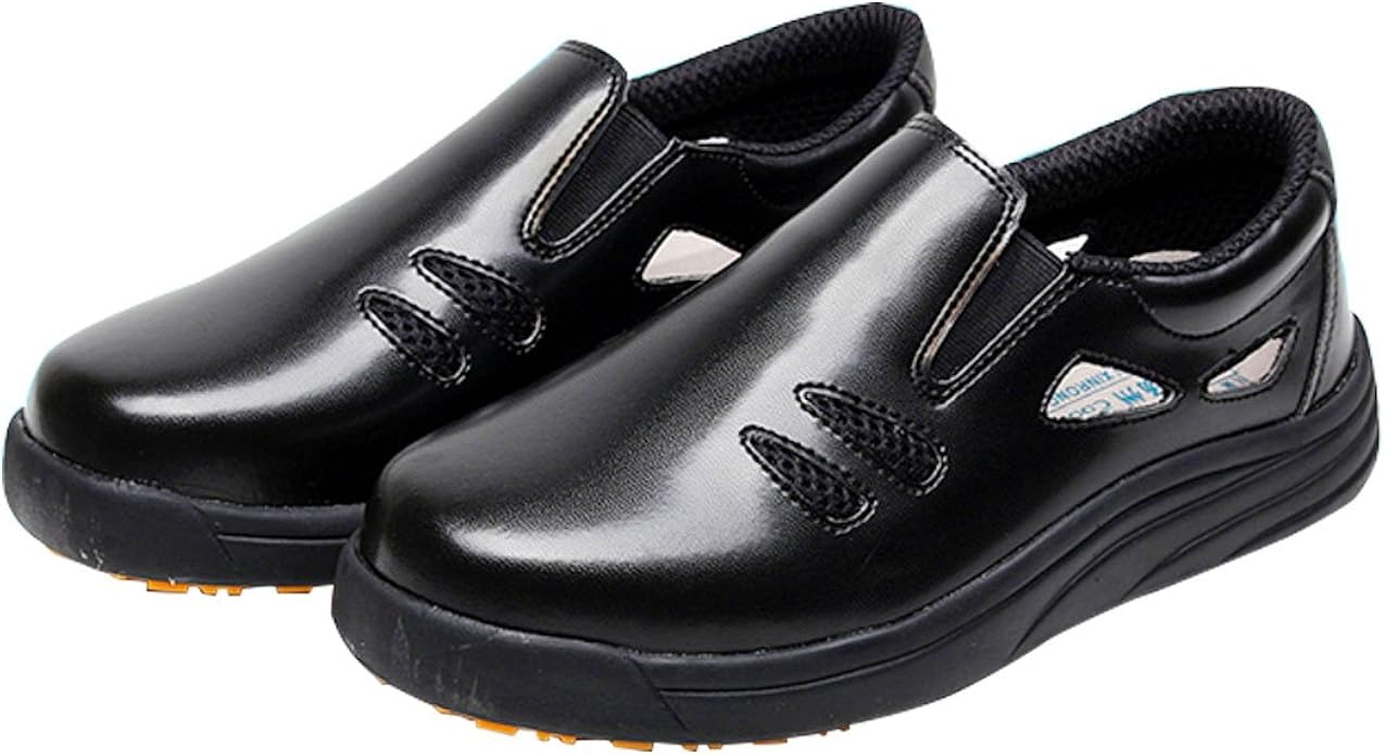 steel toe cap chef shoes