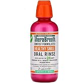 TheraBreath Healthy Smile Rinse, Sparkle Mint, 16 Oz