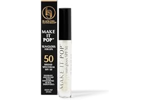 BLACK GIRL SUNSCREEN - Make It Pop Sungloss - Revolutionary Sun Protection and Gloss in One - SPF 50 (Clear Skyes)