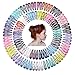 QtGirl 126pcs Snap Hair Clips 63 Pairs 2