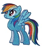 Iron on My Little Pony Rainbow Dash Friendship Is Magic - By Patch Squad