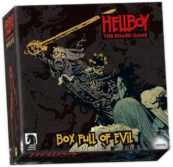 Mantic Games Hellboy Board Game Kickstarter Box Full Of Evil Expansion