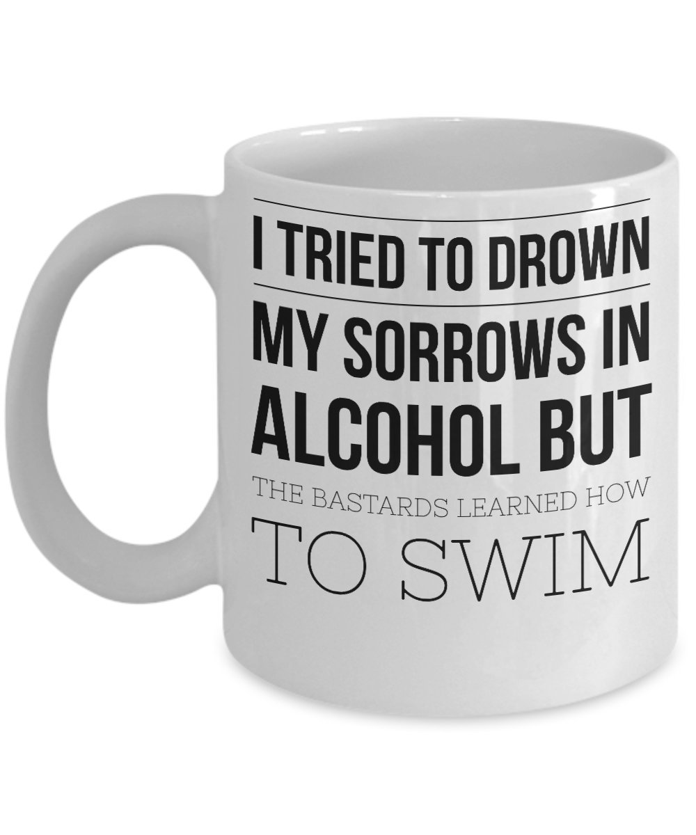 I Tried To Drown My Sorrows In Alcohol Amazon.com: Frida Kahlo mug - I tried to drown my sorrows in alcohol