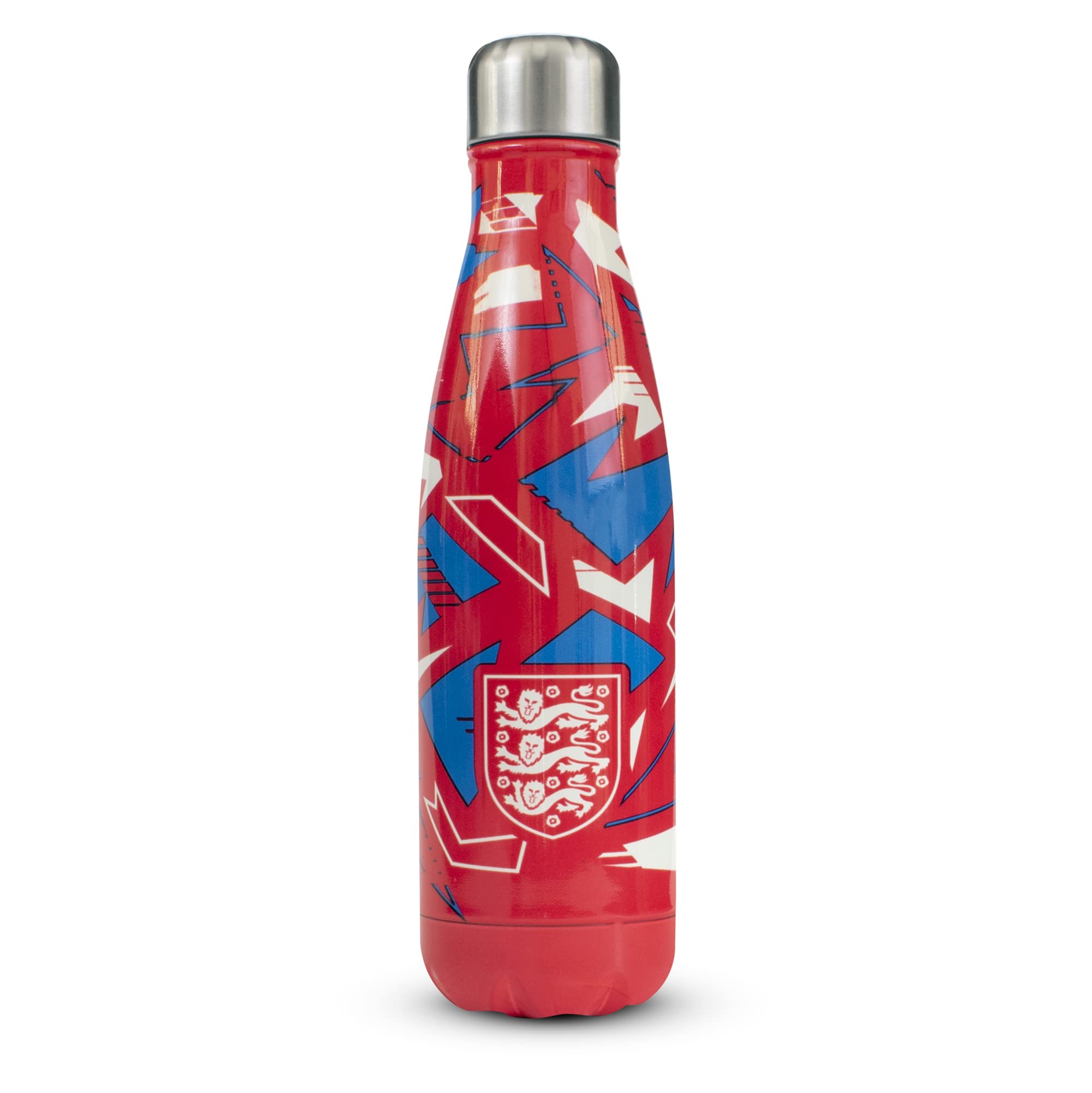 Hy-Pro Officially Licensed England FA Thermal Bottle - Stainless Steel, Double Wall, Vacuum Flask, Fade Design, Lightweight, Leakproof, Great Football Gift Idea โ image 1