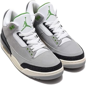 green and grey jordan 3