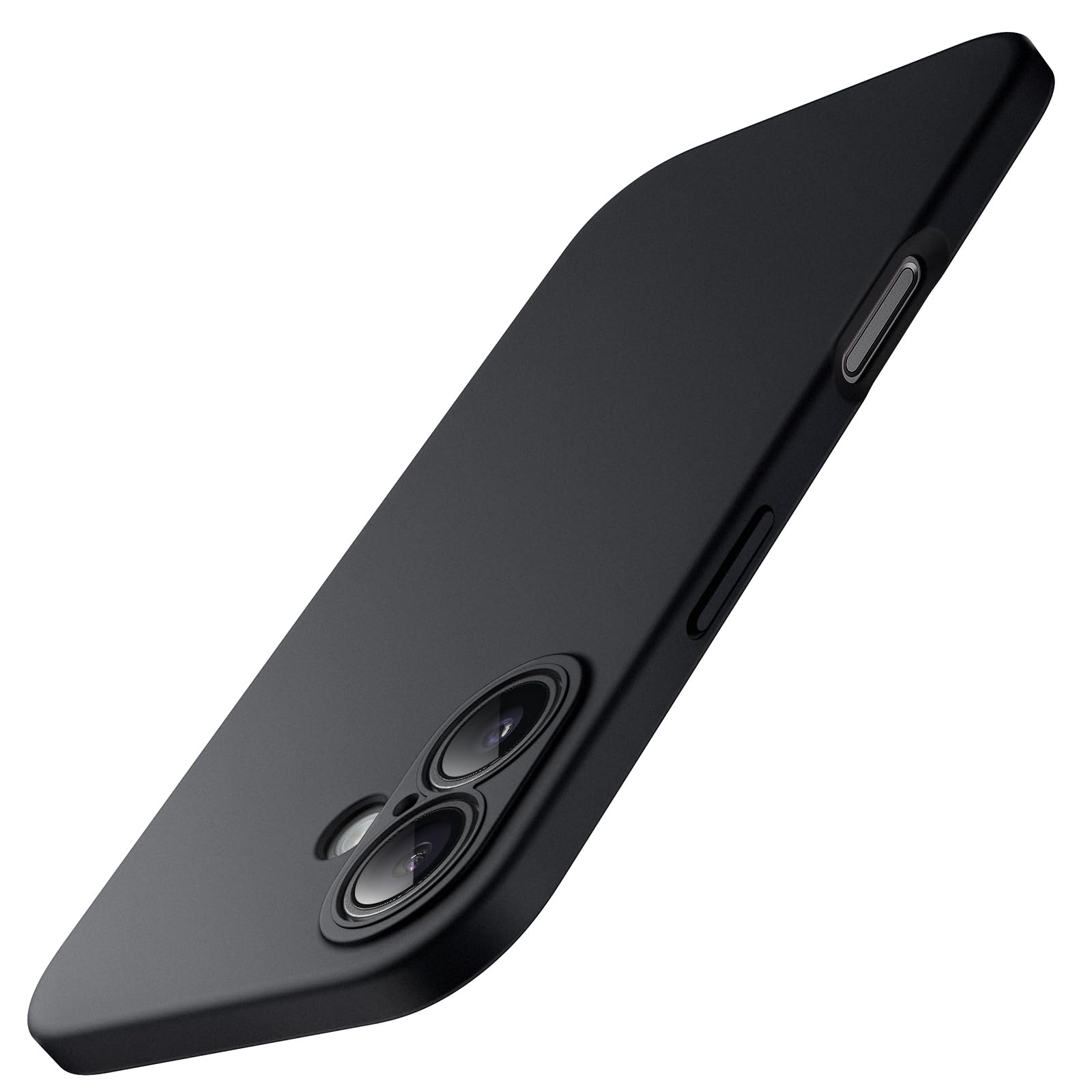 Photo 1 of JETech Slim Fit Case for iPhone 16 6.1-Inch, Camera Lens Full Protection, Soft TPU Thin Protective Phone Cover with Matte Finish, Shockproof (Black)