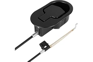 Nonley Heavy-Duty Metal Recliner Handle Replacement Parts with Cable, Recliner Pull Handle Release Fits Most Major Recliner Couch Sofa Chair