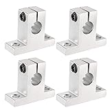 HiPicco 4pcs SK10 Aluminum Linear Rod Rail Shaft