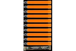 Cyalume ChemLight Military Grade Chemical Light Sticks, Orange, 6-Inch Long, 12 Hour Duration (Pack of 10)