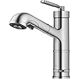KRAUS Allyn Pull-Out Single Handle Kitchen Faucet in Spot-Free Stainless Steel, KPF-4103SFS
