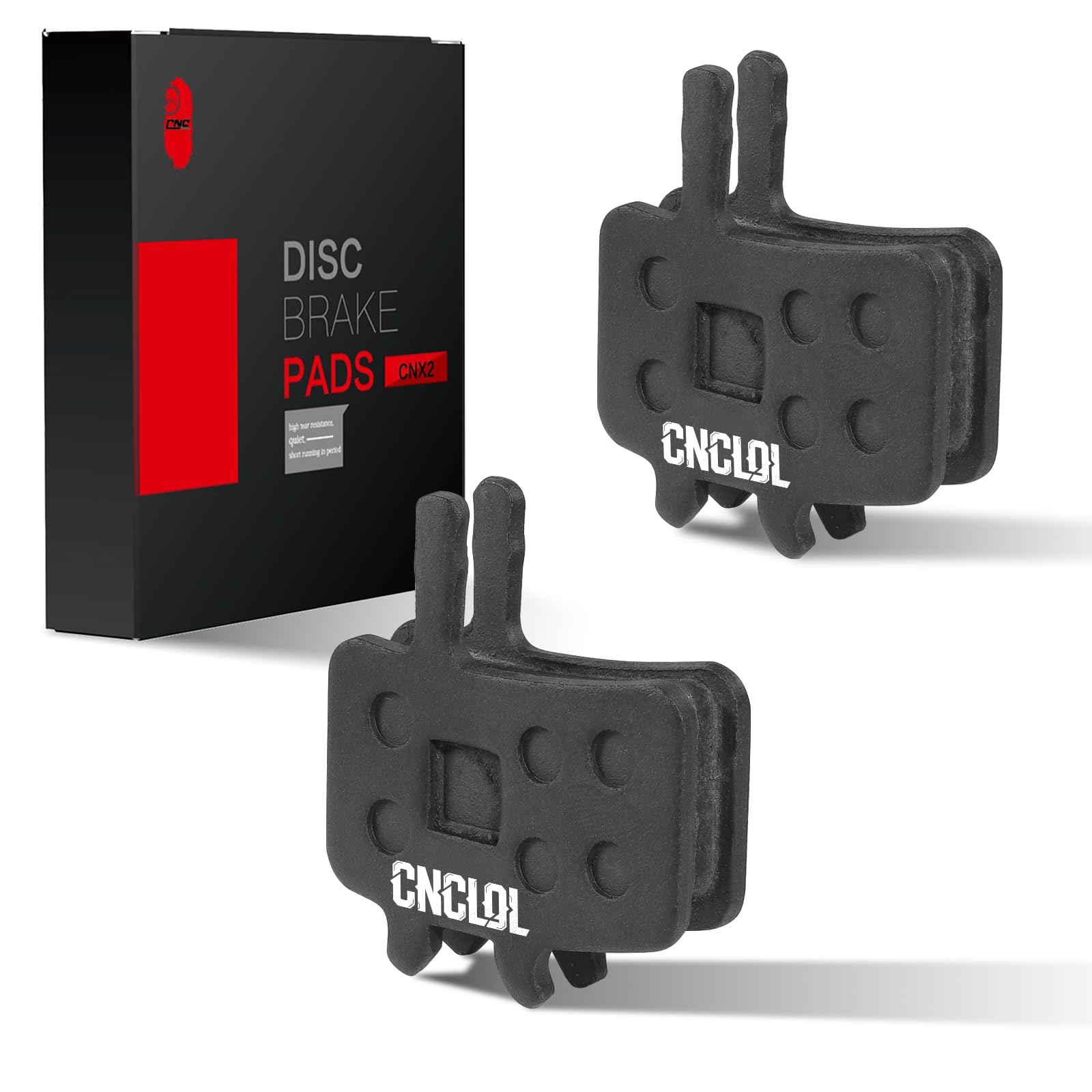 CNCLOL Bike Disc Brake Pads For Avid BB7 Juicy 3 5 7,Bicycle Brake Pads For Sram Avid juicy Promax. Resin 2 pairs