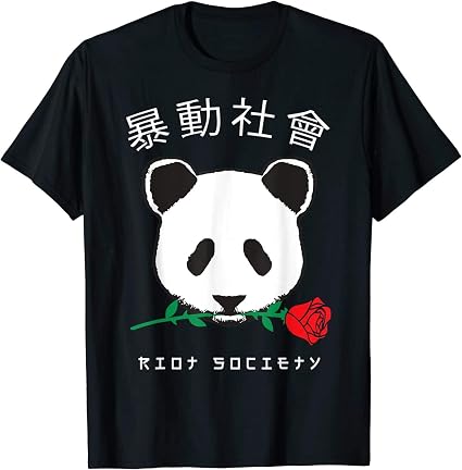 riot society panda shirt