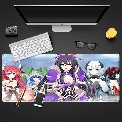 Amazon デート ア ライブマウスパッド Eスポーツマウスパッド カートゥーンマウスパッド ラージマウスパッド ゲーミングキーボードパッド 高級 マウスパッド 周辺カートゥーンゲーミングマウスパッド 防水ノンスリップマウスパッド800 300 3mm 900 400