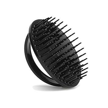 Denman Shampoo- und Teppichbürste D6, aus hochwertigem Kunststoff, schwarz