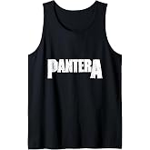 Official Pantera White Logo Tank Top