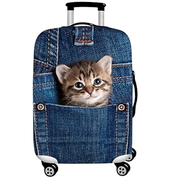 Amazon.com: WUJIAONIAO Funda protectora para equipaje de ...