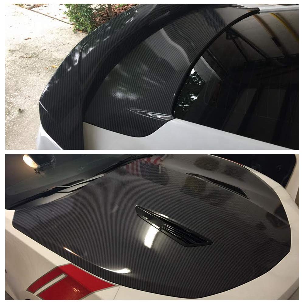 Interior and Exterior 7D Premium Super Glossy Black Carbon