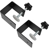 YUYUDEHM Heavy Duty C-Clamp, Adjustable Cabinet Installation Clamps, Steel Drawer Front Installation Clamps