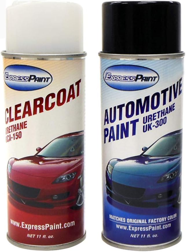 ExpressPaint Aerosol - Automotive Touch-up Paint for Hyundai Sonata - Shimmering White WJR/WJ - Basic Package