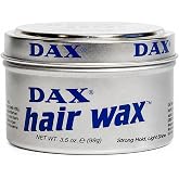 DAX Hair Wax Strong Hold Styling Wax for Short &amp; Medium Hair, 3.5 oz