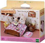 Sylvanian Families Semi-Double Bed Dollhouse Furniture 5019 view 3