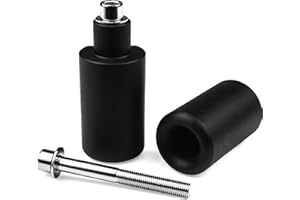 Krator MT219-007 Slider (2004-2005 Suzuki GSXR 600/750 No Cut Frame Crash Protectors Motorcycle)