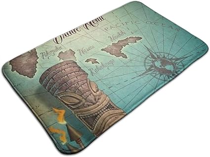 Forbidden Island Doug Horne - Alfombrilla de baño de espuma