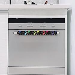 ASQVTIFE Halloween Bats Refrigerator Door Handle