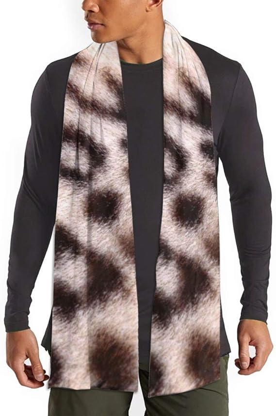 Amazon マフラー メンズ レオパード柄 豹柄 ヒョウ柄 スカーフ 暖かい ストール おしゃれ 通勤 通学 柔らかい 秋冬新品 男女兼用 プレゼント 創意的 ストール マフラー 通販