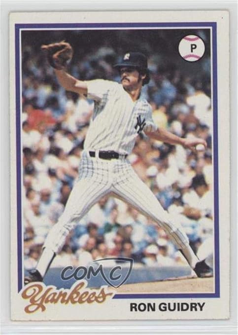 Amazon Ron Guidry Baseball Card 1978 Topps Base 135 