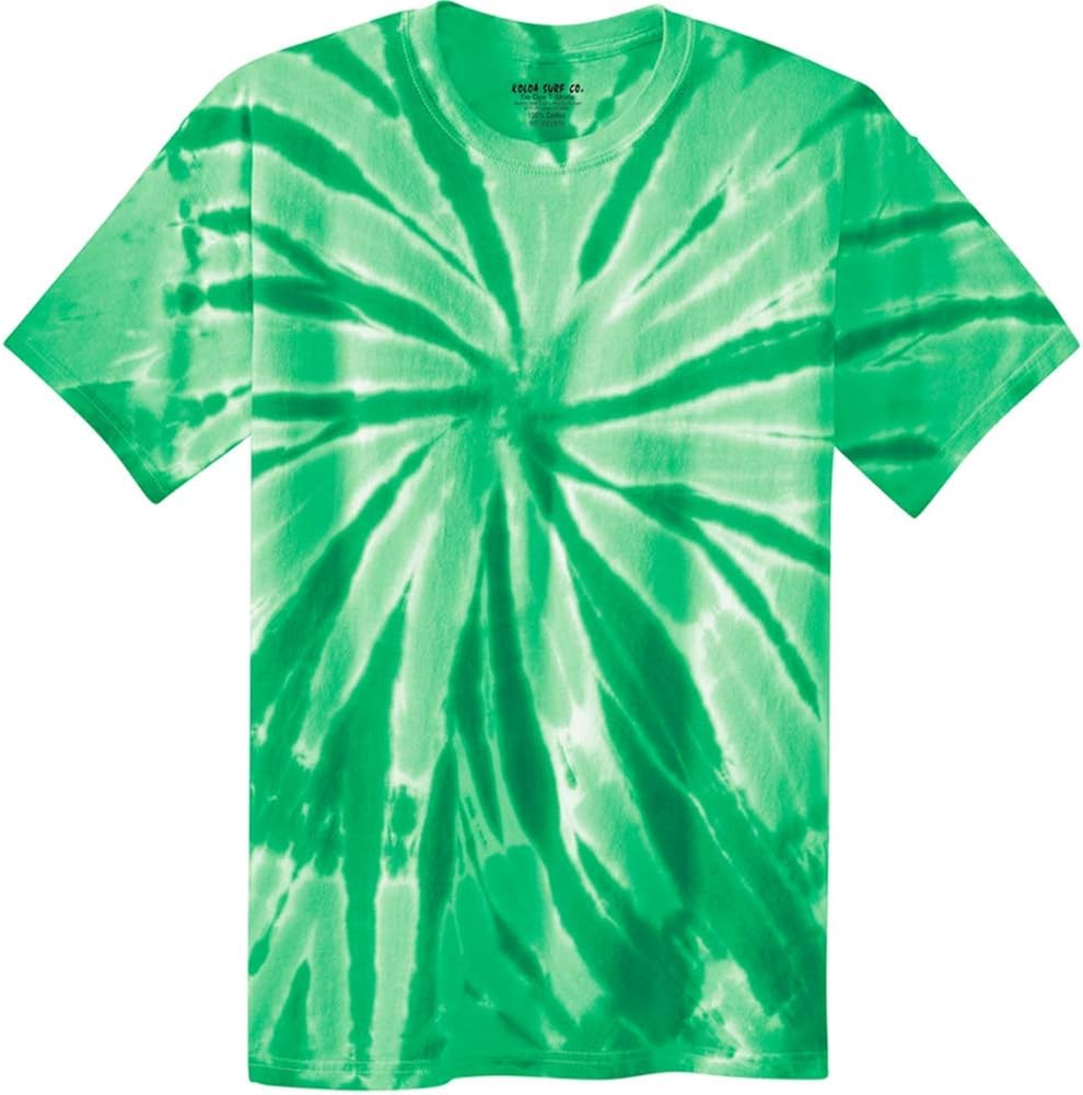 Koloa Surf Co. Colorful Tie-Dye T-Shirts in 17 Colors. Sizes: S-4XL: Clothing