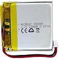 HXJNLDC DC 3.7V1300mAh 103040 Rechargeable Lithium Polymer Battery, Suitable for DIY