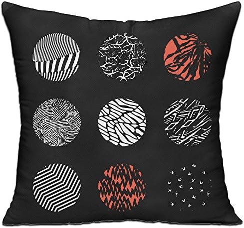Frestyle Blurryface 21 Pillow Case Throw Pillow Cover 18" X 18"