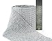jollylife Diamond Rhinestone Ribbon Wrap Bulk - Wedding Decorations,Party Supplies,10 Yard, Silver