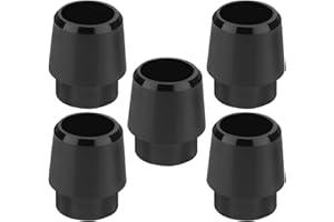 Create idea 5Pcs 0.335 inches Taperd Golf Solid Black Ferrules Compatible with Callaway Mavrik Compatible with Rogue Compatible with Epic