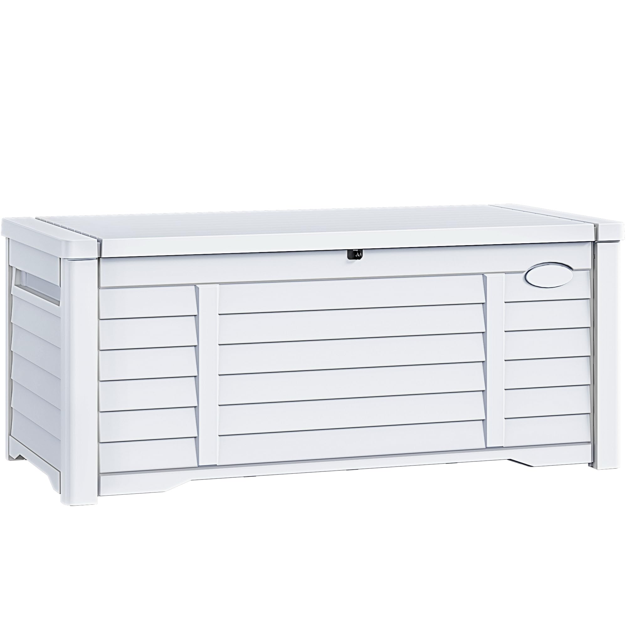 Mua Large Deck Box 120 Gallon Waterproof Outdoor Storage Box, Extra