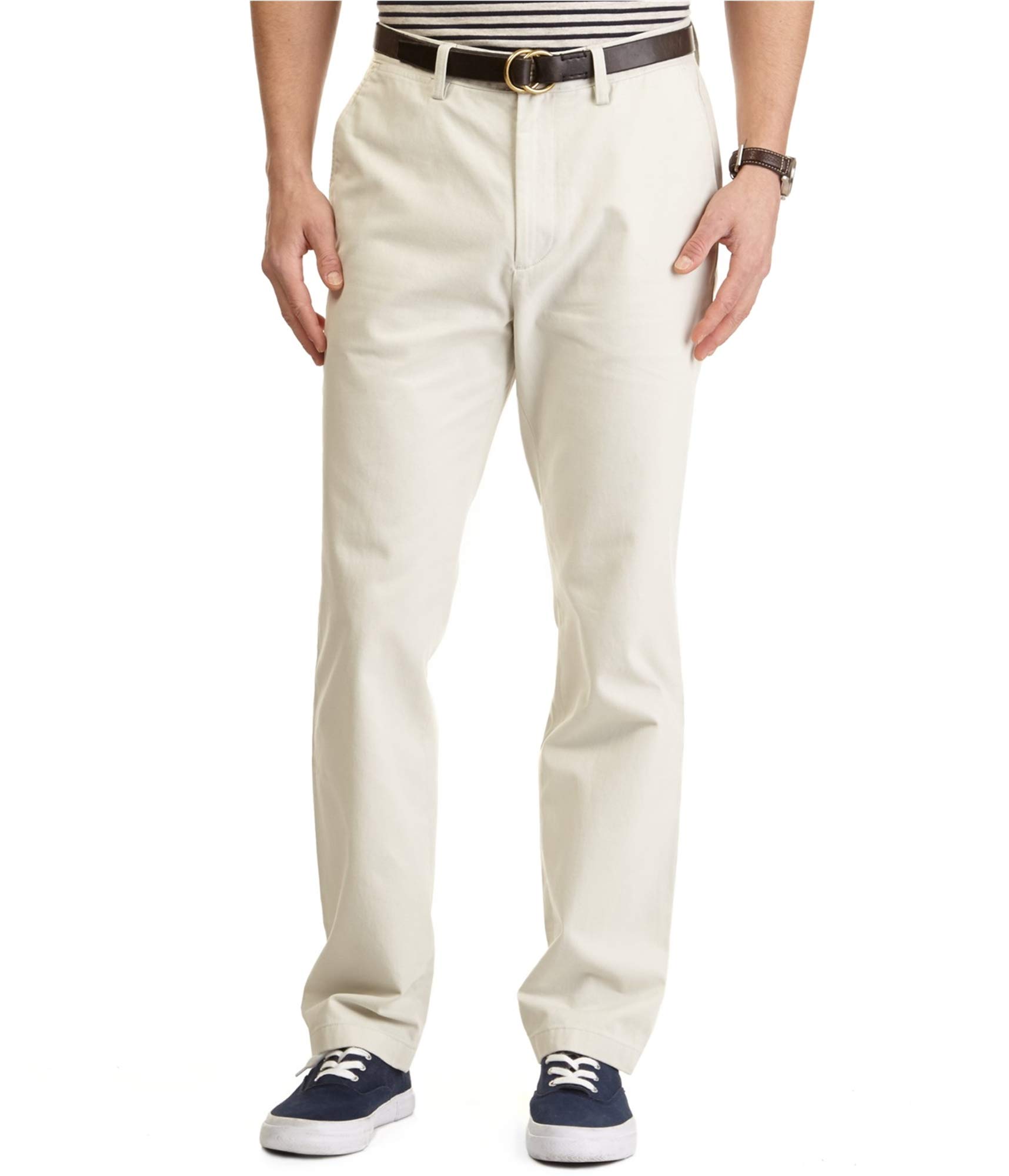 Nautica Men's Twill Flat-Front Pant | Nautical Fashions
